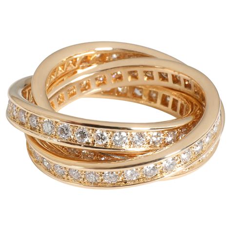 cartier bague trinity diamant|bague de trinity cartier.